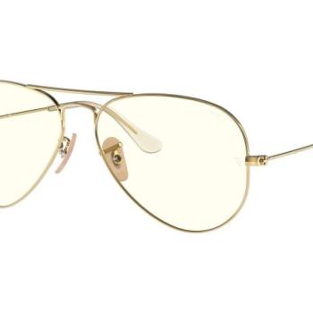 Ray-Ban Aviator Everglasses RB3025 001/5F blue-light [non-prescription] Photochromic M (58) Arany Unisex Napszemüvegek kép