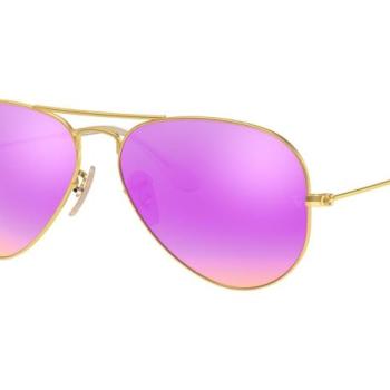 Ray-Ban Aviator Flash Lenses RB3025 112/1Q Polarized M (58) Arany Unisex Napszemüvegek kép