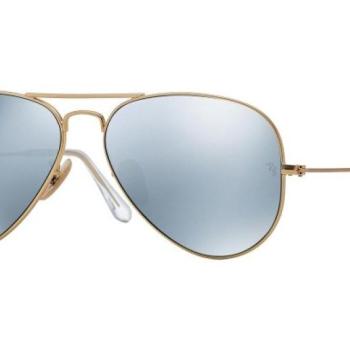 Ray-Ban Aviator Flash Lenses RB3025 112/W3 Polarized M (58) Arany Unisex Napszemüvegek kép