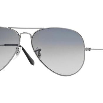 Ray-Ban Aviator Gradient RB3025 004/78 Polarized M (58) Ezüst Unisex Napszemüvegek kép