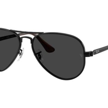 Ray-Ban Aviator Max RB3925 002/48 Polarized M (58) Fekete Unisex Napszemüvegek kép