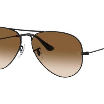 Ray-Ban Aviator RB3025 002/51 S (55) Fekete Unisex Napszemüvegek kép