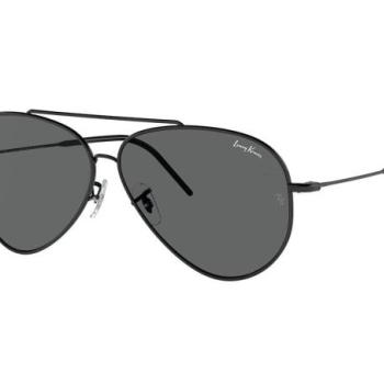 Ray-Ban Aviator Reverse x Lenny Kravitz RBR0101S 002/GR M (59) Fekete Unisex Napszemüvegek kép