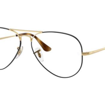 Ray-Ban Aviator RX6489 3177 M (55) Arany Unisex Dioptriás szemüvegek kép