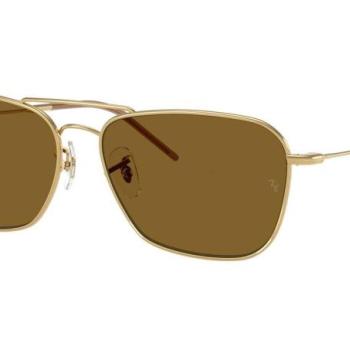 Ray-Ban Caravan Reverse RBR0102S 001/83 Polarized L (61) Arany Unisex Napszemüvegek kép