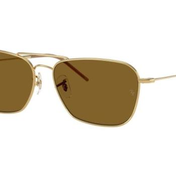 Ray-Ban Caravan Reverse RBR0102S 001/83 Polarized M (58) Arany Unisex Napszemüvegek kép
