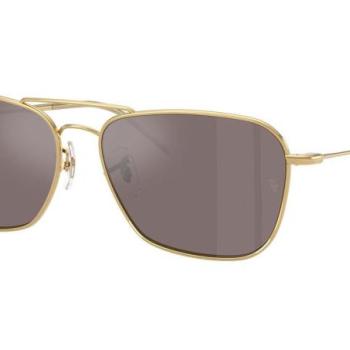 Ray-Ban Caravan Reverse RBR0102S 001/LB Polarized L (61) Arany Unisex Napszemüvegek kép