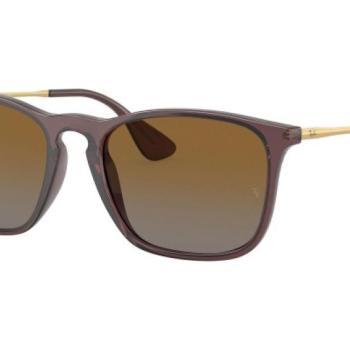 Ray-Ban Chris RB4187 6593T5 Polarized ONE SIZE (54) Barna Női Napszemüvegek kép