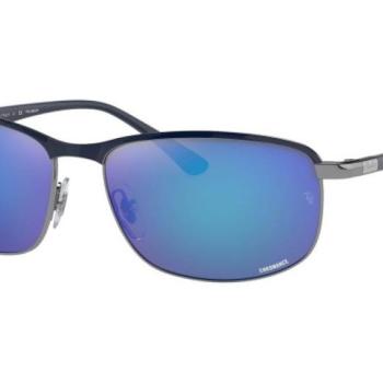 Ray-Ban Chromance Collection RB3671CH 92044L Polarized ONE SIZE (60) Kék Unisex Napszemüvegek kép