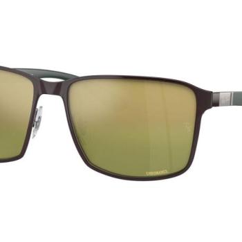 Ray-Ban Chromance Collection RB3721CH 188/6O Polarized ONE SIZE (59) Barna Unisex Napszemüvegek kép