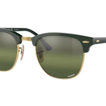 Ray-Ban Clubmaster Chromance Collection RB3016 1368G4 Polarized S (49) Zöld Női Napszemüvegek kép