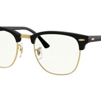 Ray-Ban Clubmaster Everglasses RB3016 901/BF M (51) Fekete Női Napszemüvegek kép