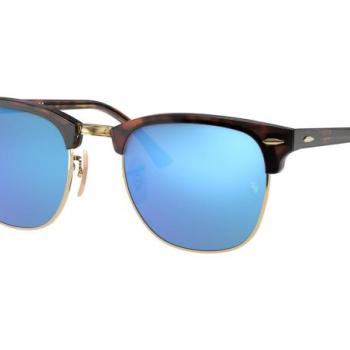 Ray-Ban Clubmaster Flash Lenses RB3016 114517 S (49) Havana Unisex Napszemüvegek kép