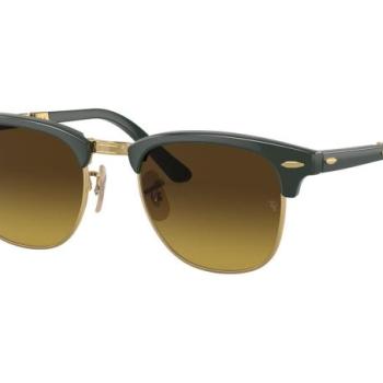 Ray-Ban Clubmaster Folding RB2176 136885 ONE SIZE (51) Zöld Unisex Napszemüvegek kép