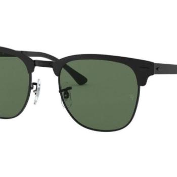 Ray-Ban Clubmaster Metal RB3716 186/58 Polarized ONE SIZE (51) Fekete Unisex Napszemüvegek kép