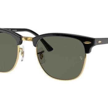 Ray-Ban Clubmaster RB3016 901/58 Polarized L (55) Fekete Női Napszemüvegek kép