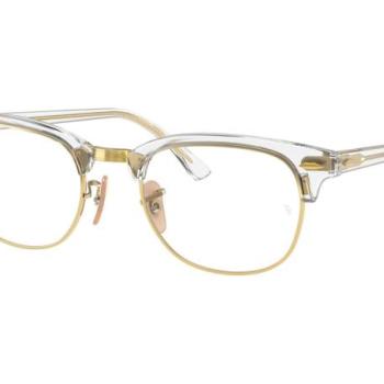 Ray-Ban Clubmaster RX5154 5762 L (53) Kristály Unisex Dioptriás szemüvegek kép