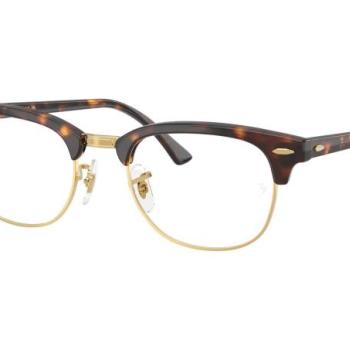 Ray-Ban Clubmaster RX5154 8287 M (51) Havana Unisex Dioptriás szemüvegek kép