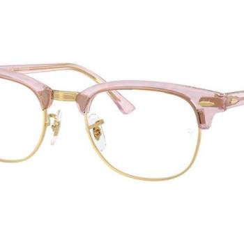 Ray-Ban Clubmaster RX5154 8292 M (51) Rózsaszín Unisex Dioptriás szemüvegek kép