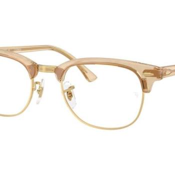 Ray-Ban Clubmaster RX5154 8294 M (51) Barna Unisex Dioptriás szemüvegek kép