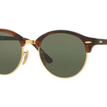 Ray-Ban Clubround Classic RB4246 990 ONE SIZE (51) Havana Unisex Napszemüvegek kép