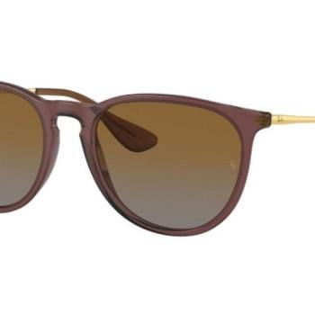 Ray-Ban Erika RB4171 6593T5 Polarized ONE SIZE (54) Barna Unisex Napszemüvegek kép