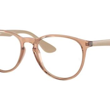 Ray-Ban Erika RX7046 8339 M (51) Barna Férfi Dioptriás szemüvegek kép