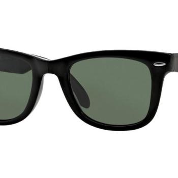 Ray-Ban Folding Wayfarer Classic RB4105 601/58 Polarized M (50) Fekete Női Napszemüvegek kép