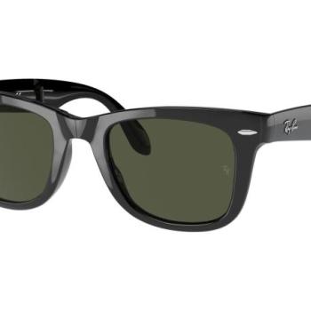 Ray-Ban Folding Wayfarer Classic RB4105 601 M (50) Fekete Női Napszemüvegek kép