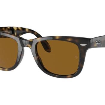 Ray-Ban Folding Wayfarer Classic RB4105 710 M (50) Havana Női Napszemüvegek kép