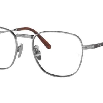 Ray-Ban Frank Titanium Titanium Collection RX8258V 1224 M (48) Ezüst Unisex Dioptriás szemüvegek kép