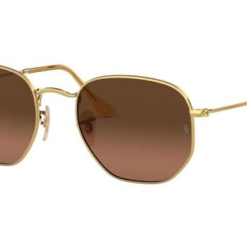 Ray-Ban Hexagonal Flat Lenses RB3548N 912443 M (51) Arany Unisex Napszemüvegek kép