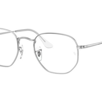 Ray-Ban Hexagonal RX6448 2501 L (54) Ezüst Unisex Dioptriás szemüvegek kép