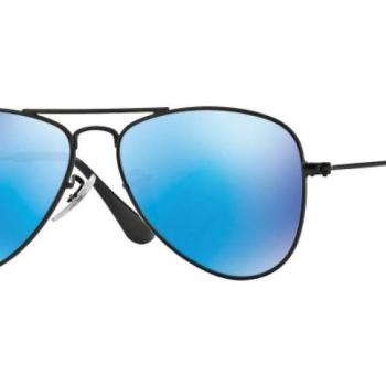 Ray-Ban Junior Aviator Junior RJ9506S 201/55 M (50) Fekete Gyermek Napszemüvegek kép