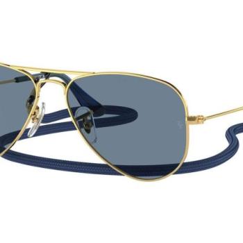 Ray-Ban Junior Aviator Junior RJ9506S 223/1U L (52) Arany Gyermek Napszemüvegek kép