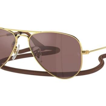 Ray-Ban Junior Aviator Junior RJ9506S 223/6G L (52) Arany Gyermek Napszemüvegek kép