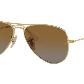 Ray-Ban Junior Aviator Junior RJ9506S 223/T5 Polarized L (52) Arany Gyermek Napszemüvegek kép