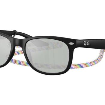 Ray-Ban Junior New Wayfarer Junior RJ9052S 7028Y4 Polarized M (47) Fekete Gyermek Napszemüvegek kép