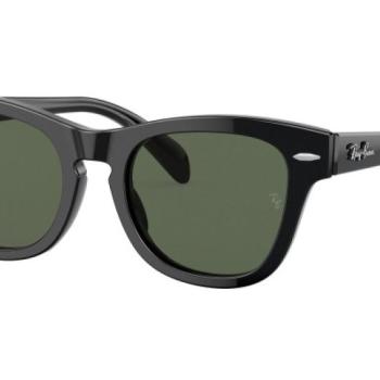 Ray-Ban Junior RJ9707S 100/71 L (46) Fekete Unisex Napszemüvegek kép