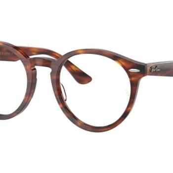 Ray-Ban Larry RX7680V 2144 M (49) Havana Unisex Dioptriás szemüvegek kép