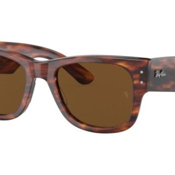 Ray-Ban Mega Wayfarer RB0840S 954/57 Polarized ONE SIZE (51) Havana Unisex Napszemüvegek kép