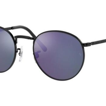 Ray-Ban New Round RB3637 002/G1 L (53) Fekete Unisex Napszemüvegek kép