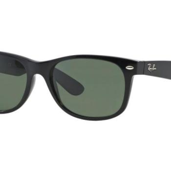 Ray-Ban New Wayfarer Classic RB2132 901/58 Polarized L (58) Fekete Női Napszemüvegek kép