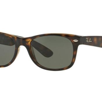 Ray-Ban New Wayfarer Classic RB2132 902/58 Polarized L (58) Havana Női Napszemüvegek kép