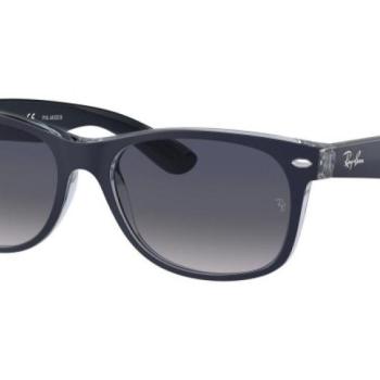 Ray-Ban New Wayfarer RB2132 660778 Polarized M (55) Kék Női Napszemüvegek kép