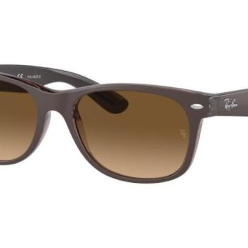 Ray-Ban New Wayfarer RB2132 6608M2 Polarized L (58) Barna Női Napszemüvegek kép