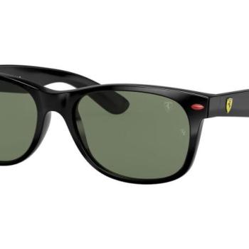 Ray-Ban New Wayfarer Scuderia Ferrari Collection RB2132M F60131 ONE SIZE (55) Fekete Unisex Napszemüvegek kép