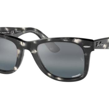 Ray-Ban Original Wayfarer Chromance Collection RB2140 1333G6 Polarized M (50) Szürke Unisex Napszemüvegek kép