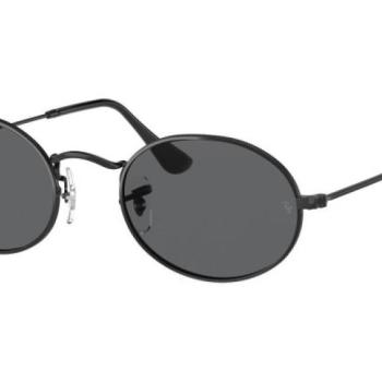 Ray-Ban Oval RB3547 002/B1 L (54) Fekete Unisex Napszemüvegek kép