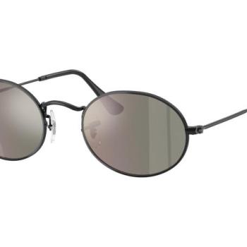 Ray-Ban Oval RB3547N 002/39 M (51) Fekete Unisex Napszemüvegek kép